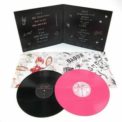 Lil Peep 'Come Over When You're Sober' 2LP Pink Black Vinyl NEW SEALED