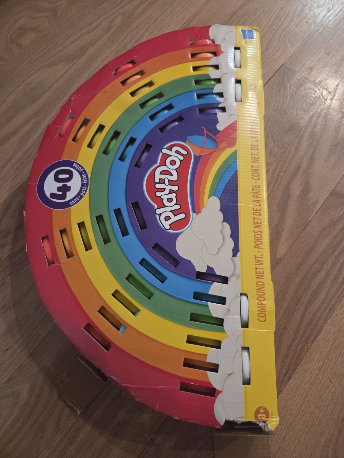 Play-Doh Ultimate Rainbow 40 Pack, Mini Play-Doh Cans - 40 O