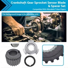Suitable For Mitsubishi Pajero Crankshaft Gear Sprocket Sensor Blade&Spacer Set
