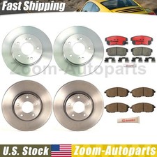 Brembo Oe Front Rear Brake Rotors Brake Pads Kit For 2002 2003 2004 Infiniti I35