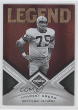 2010 Panini Limited Legend Spotlight Silver 14/50 Forrest Gregg #122 HOF 0a1