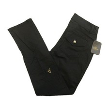 Jaanuu Women's Scrub Pants Size XS Black Pockets NEW W TAGS