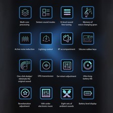 Voice Changer Portable Voice Changer Device With Headphone Microphone 15 RUWE