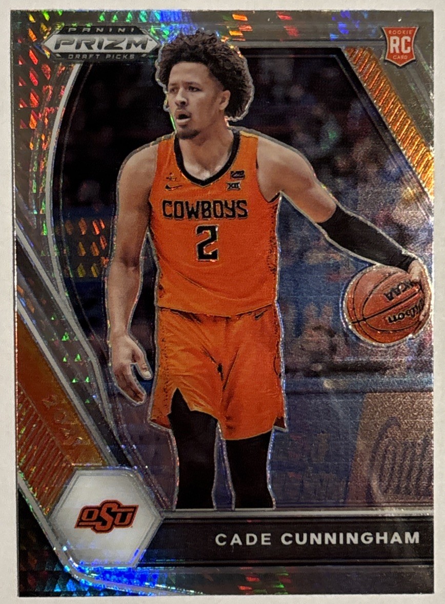 Cade Cunningham 2021 Draft Picks Rookie Image Variation Hyper Prizm #1 Pistons