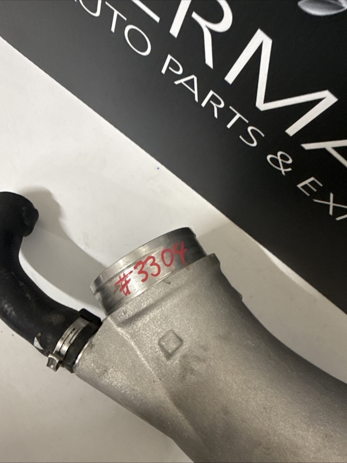 17-24 Aston Martin DB11 DBS Vantage V12 Air Intake Turbo Pipe Hose Left #3304