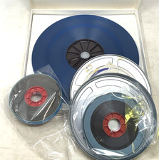 JobLot: 16mm Single Perf Blue Polyester Sound Spacer for Editing
