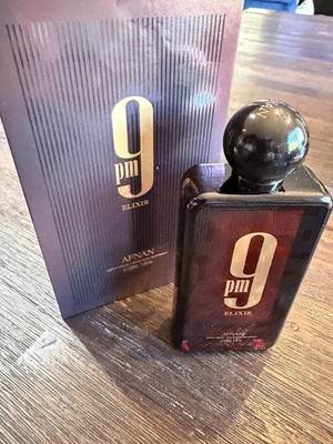 Afnan 9 PM Elixir Unisex Extrait De Parfum, 3.4 Fl. Oz