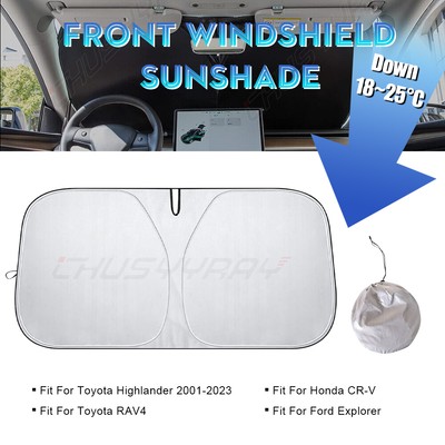 150*80cm Car Sun Visor Shade Cover Windshield Sunshade Sun UV Block Protector