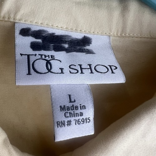 The TOG Shop Women's Jacket Sz L Stretch Canvas Denim Style Butter Yellow Color - Picture 4 of 7