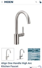 Moen Align Kitchen Faucet - Silver 7365