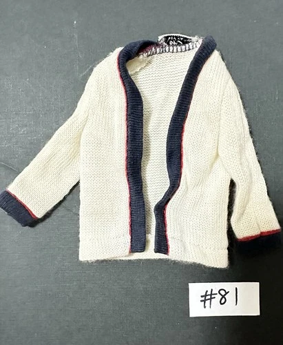 VINTAGE Barbie, Ken, Time For Tennis Cardigan TM TAG 60'S Mattel