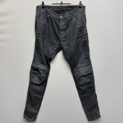 G-Star Raw Men 5620 3D Zip Knee Skinny Jeans Size 33x32 Denim C097 -10