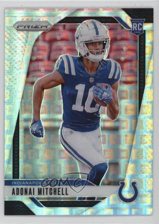 2024 Panini Prizm Rookies Pandora Prizm 388/400 Adonai Mitchell #303 11yh