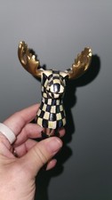 Mackenzie Childs Moose Wine Bottle Stopper
