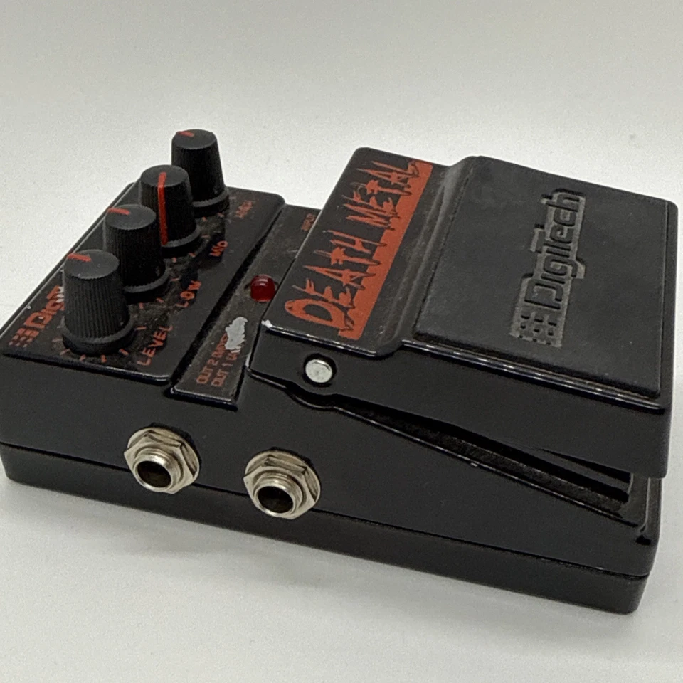 Digitech Death Metal Distortion Guitar Effect Pedal Good Condition Tested Works - Image 2 of 4
