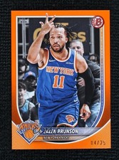 2025-26 Bowman Orange 4/25 Jalen Brunson #62