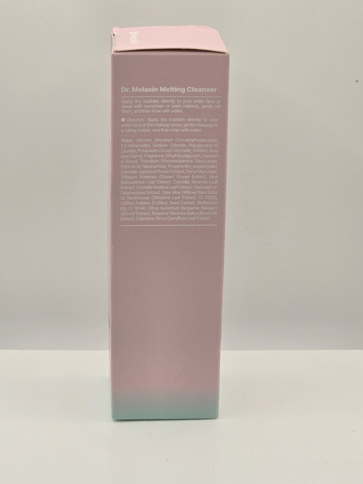 Dr  Melaxin Melting Cleanser Bubble Foaming Cleanser Base Makeup Wash NEW Sealed