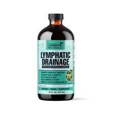 Lymphatic Drainage By Livingston Natural Herbal Labs, Organic Plant-Based 16 oz