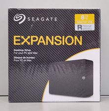 Seagate Expansion 8TB External Hard Drive HDD USB 3.0 with Rescue Data Recovery