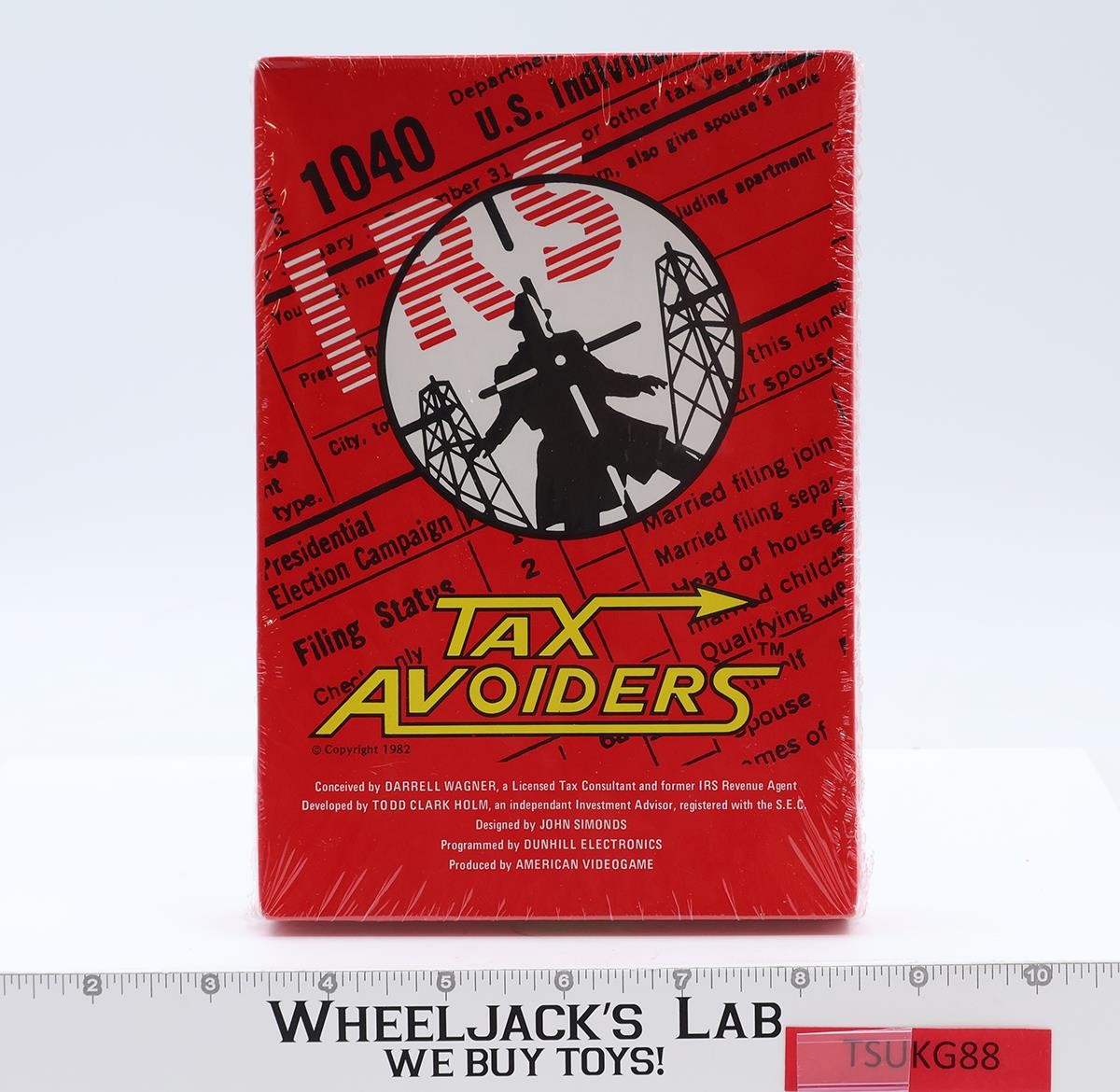 Tax Avoiders Atari 2600 1982 American Videogame NEW SEALED Video Game Cartridge