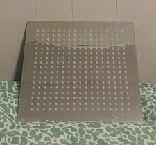 Large Square Rainfall Shower Head Stainless Steel Chrome – High Pressure 12–12”