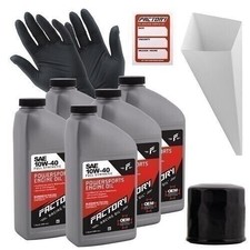 Factory Racing Parts SAE 10W-40 5qt Oil Change Kit For Yamaha XTZ12 Super Tenere 39.99 per gallon