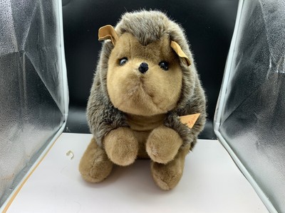 Sigikid plush toy, collectible hedgehog, 45 cm. Excellent condition.
