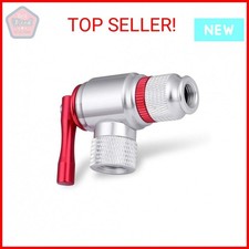 Co2 Bike Tire Inflator, Quick & Easy Presta and Schrader Valve Compatible Bicycl