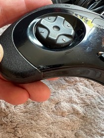 Official Sega Saturn Controller MKII Control Pad MK2 Black Retro Wired MK-80313