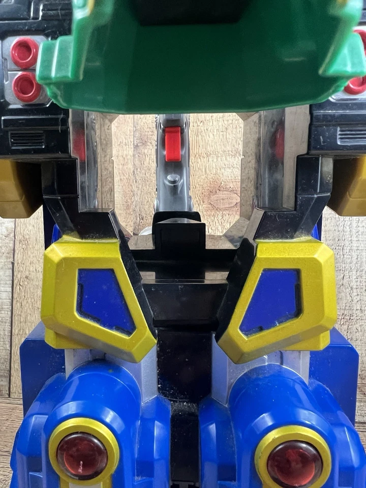 Power Rangers Ninja Storm Hurricane Command Megazord (Bandai, 2003) ¡¡Funciona!!! Foto 4 de 4