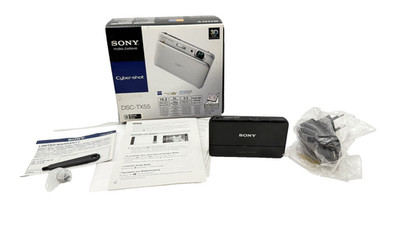Sony Cyber-shot DSC-TX55 - 16,2 MP - Schwarz - OVP