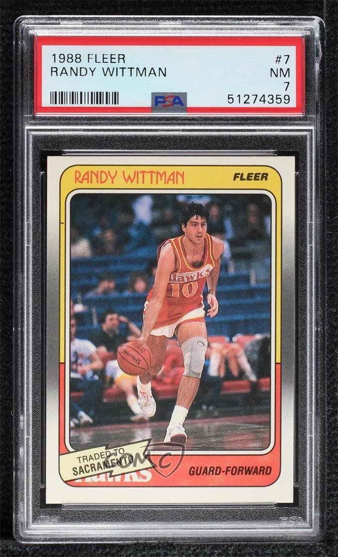 1988 Fleer FLEER #7 Randy Wittman front