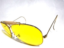 Bausch  Lomb B L Ray-Ban Sunglasses Bullet Yellow Lenses Vintage B2
