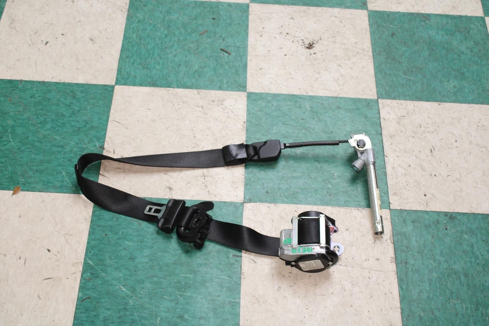 14-17 Ghibli Black Front Passenger Right RH RF Seat Belt Restraint OEM Factory