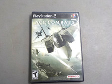 PS2 - Ace Combat 5 The Unsung War - W/ Manual - GOOD - FREE SHIPPING