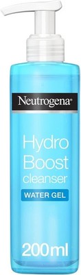 1X Neutrogena Hydro Boost Water Gel Cleanser 200ml Hyaluronic Acid Face Wash