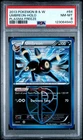 2013 POKEMON B&W PLASMA FREEZE #64 UMBREON-HOLO PSA 8