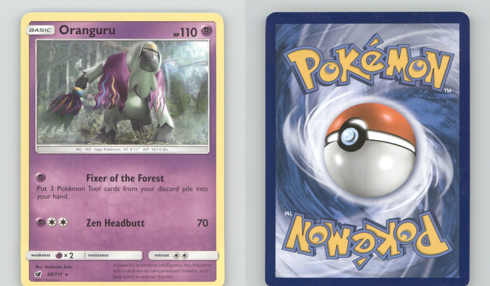 ORANGURU 48/111 RARE CRIMSON INVASION POKEMON LIGHTLY PLAYED