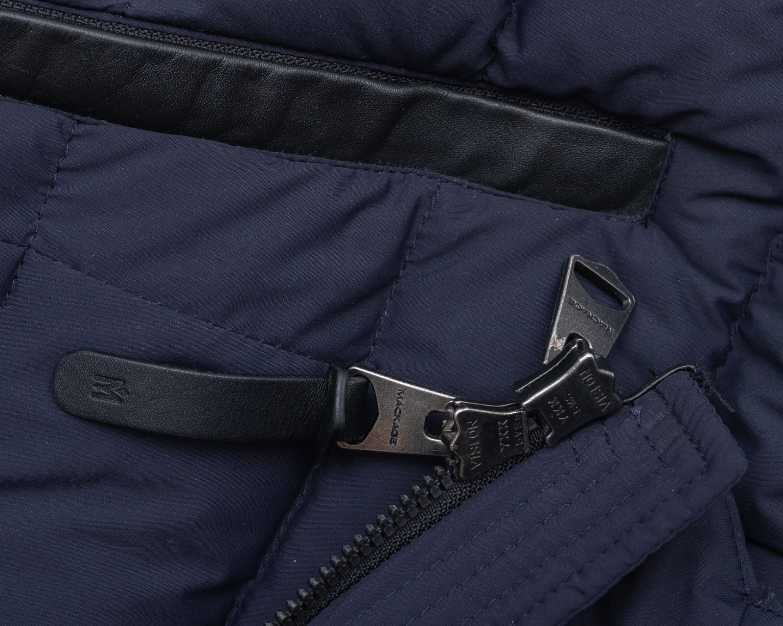 MACKAGE Patsy Down Jacket w Leather Detail - image 9