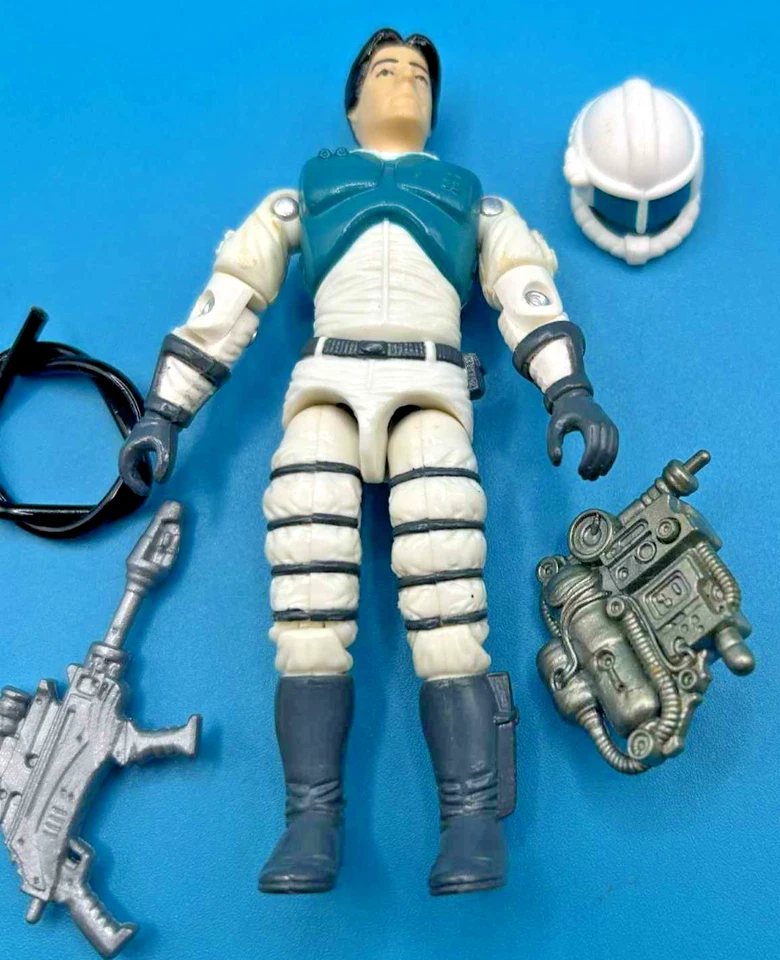GI joe 1993 Starship pilot, SCI FI v3 100% Complete vintage hasbro gijoe driver - Image 3 of 4