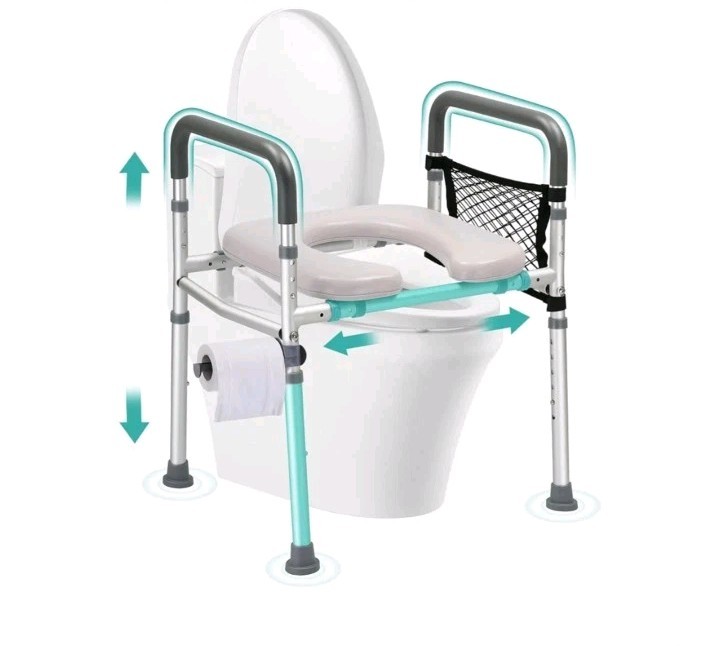 W/ Handles For Seniors Adjustable Height & Width 400 Lb...