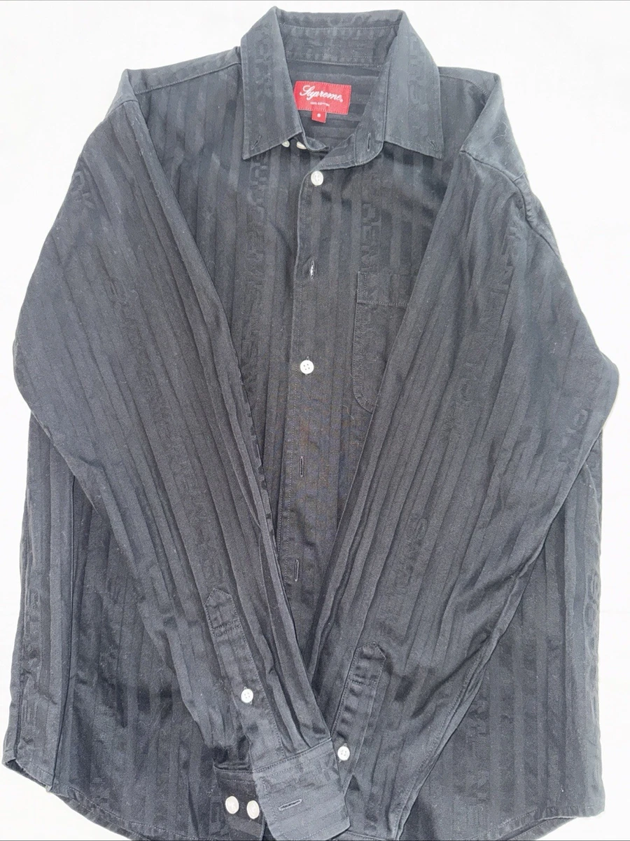 Supreme Black Casual Button-Down Shirts for Men for sale | eBay
