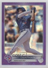 2022 Topps Chrome Logofractor Edition Purple Refractor 182/250 Matt Chapman 14ez
