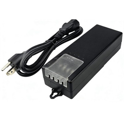 DC 12V 6A 4 CH Power Supply Adapter AC 100~240V, Din-Rail Mounting, UL Certified