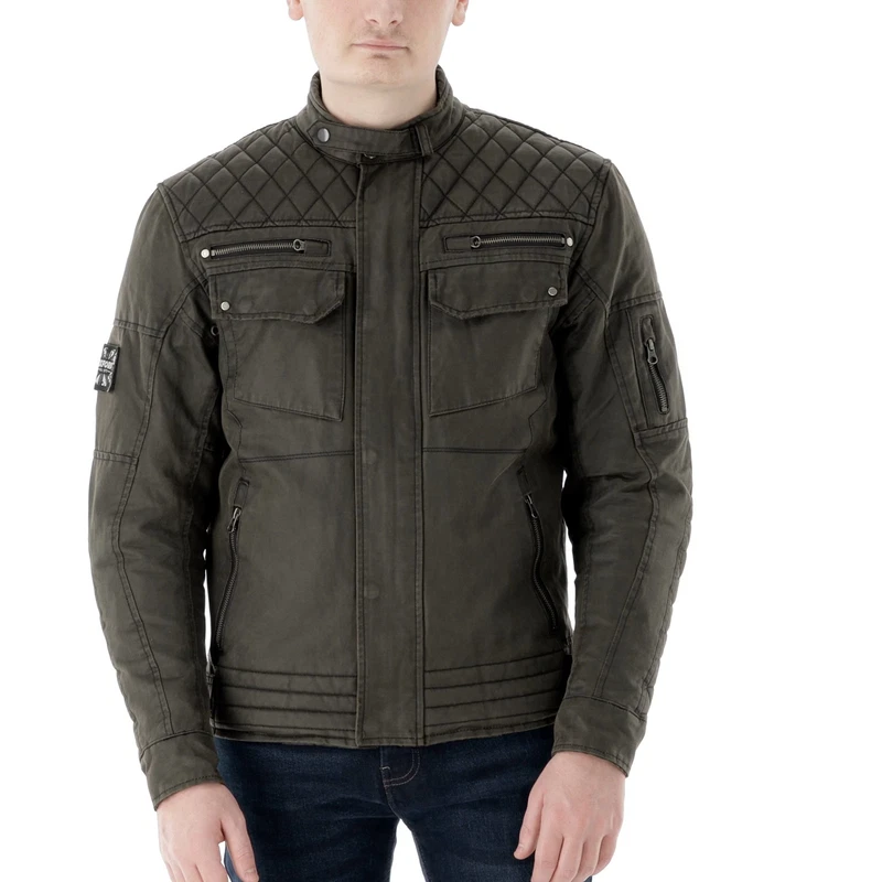 Oxford Hardy Wax Cotton Olive, photo 9 of 17