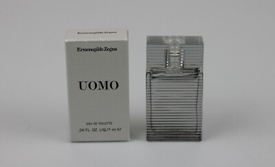 Ermenegildo Zegna Uomo 7ml EDT Miniature Travel Pocket Splash
