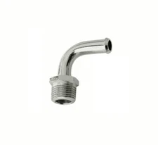 Mr. Gasket 2970G 90 Degree Fuel Line Fitting - 3/8 Inch NPT to 3/8 Inch Hose