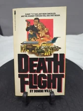 Death Flight By Domini Wiles Paperback First A Jove Edition 1978 Vtg