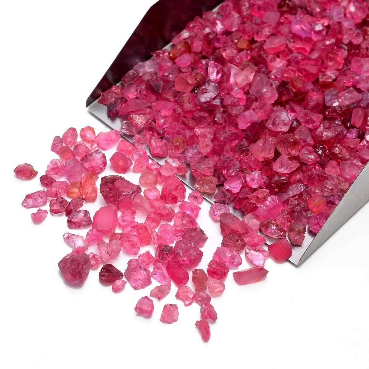 Pink Spinel Black Spinel Stone Meaning AAA Grade Natural Pink