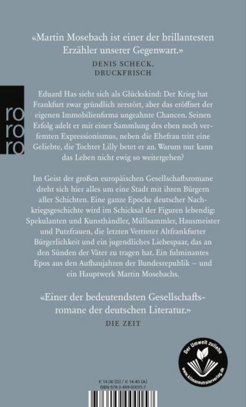 Thumbnail - Martin Mosebach / Westend / 9783499000157